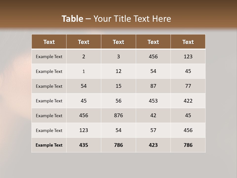 Glamour Fashion Female PowerPoint Template