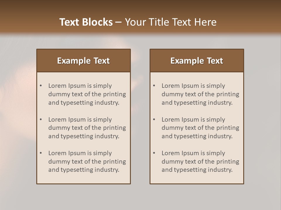 Glamour Fashion Female PowerPoint Template