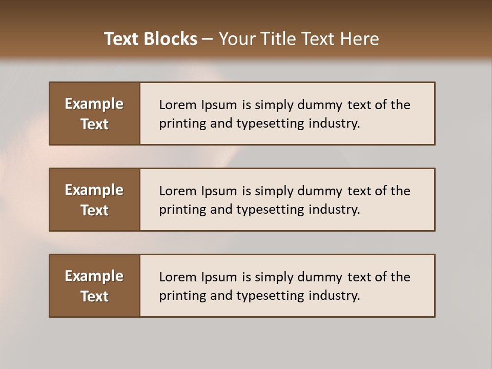 Glamour Fashion Female PowerPoint Template