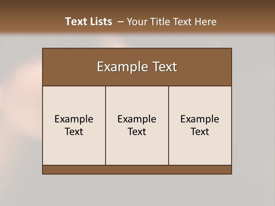 Glamour Fashion Female PowerPoint Template