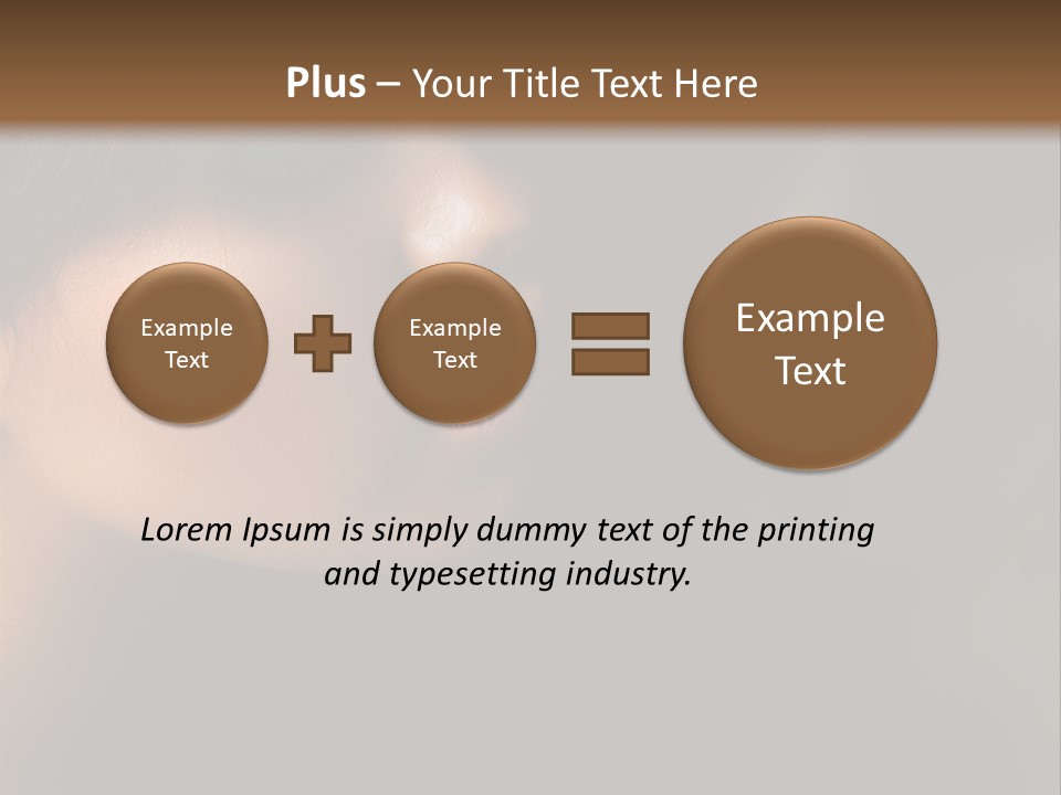 Glamour Fashion Female PowerPoint Template