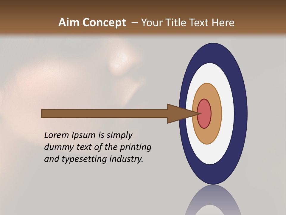 Glamour Fashion Female PowerPoint Template