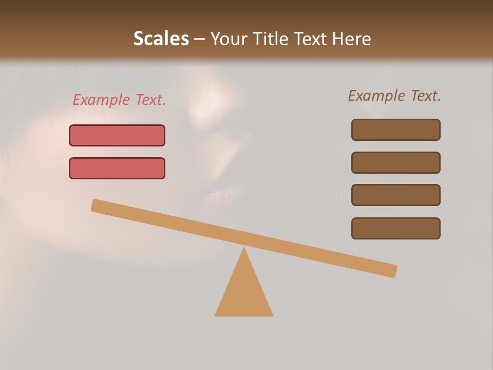 Glamour Fashion Female PowerPoint Template
