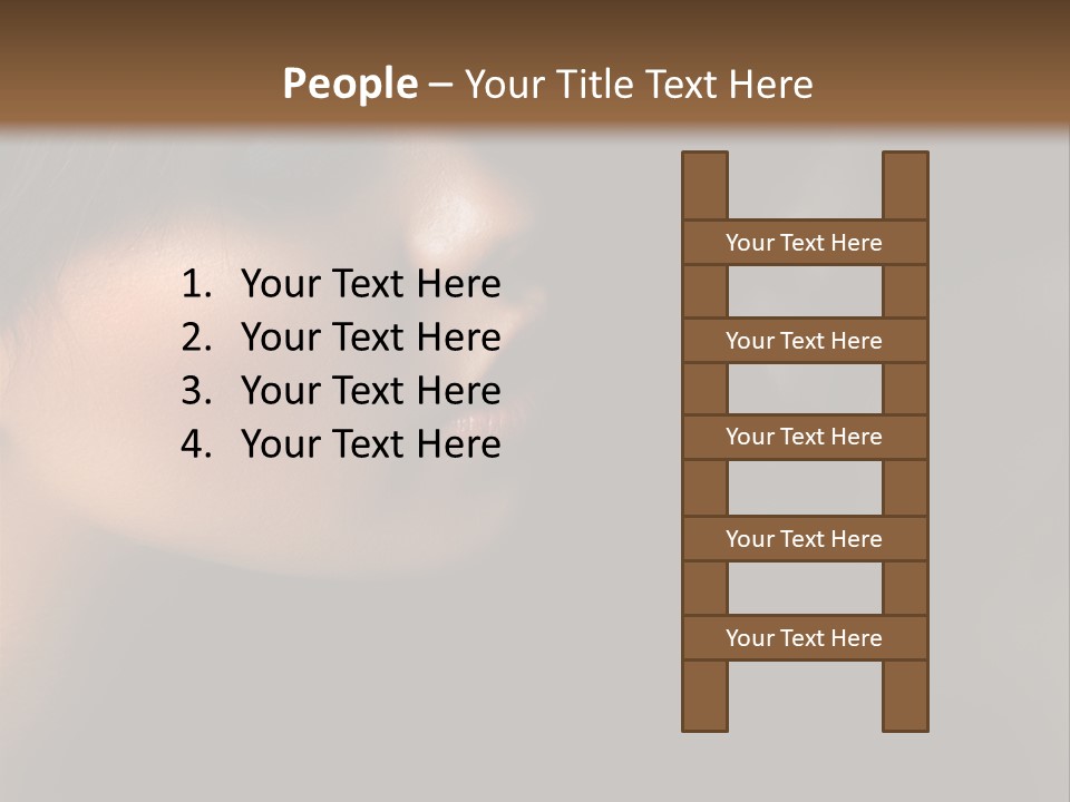 Glamour Fashion Female PowerPoint Template