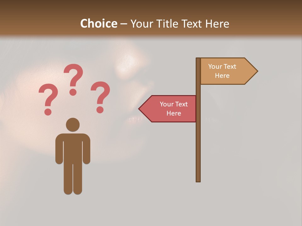 Glamour Fashion Female PowerPoint Template