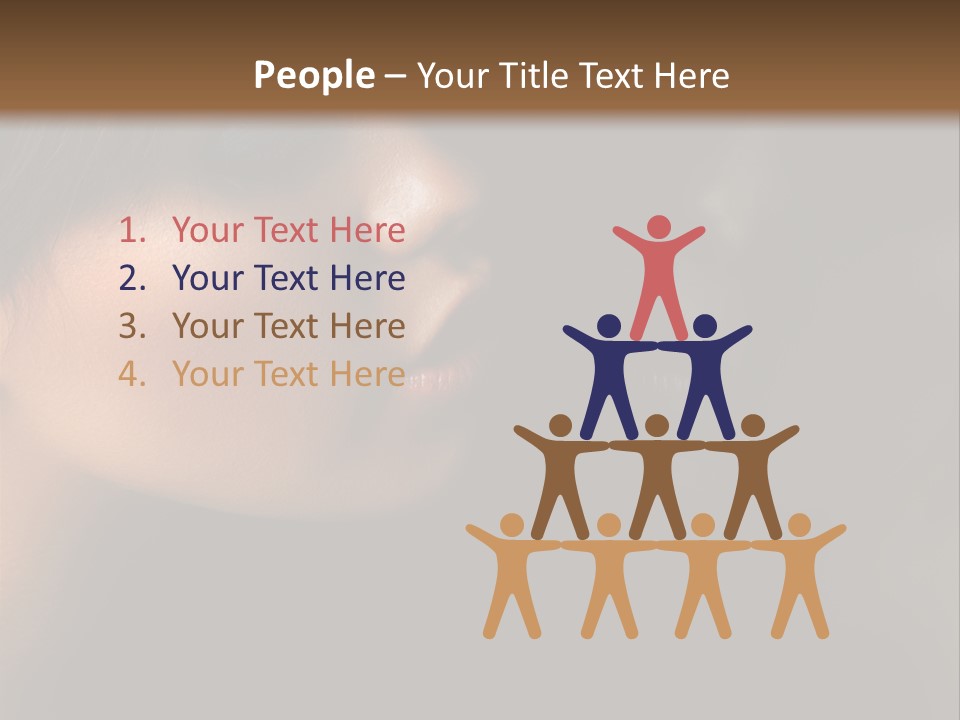 Glamour Fashion Female PowerPoint Template