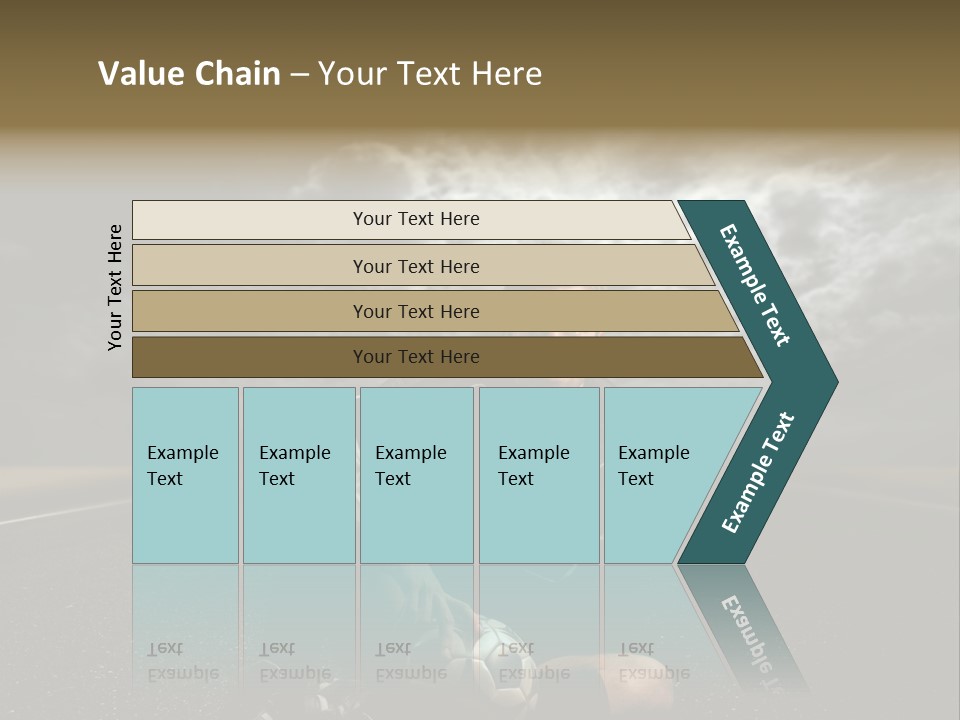 Portrait Beauty Storm PowerPoint Template