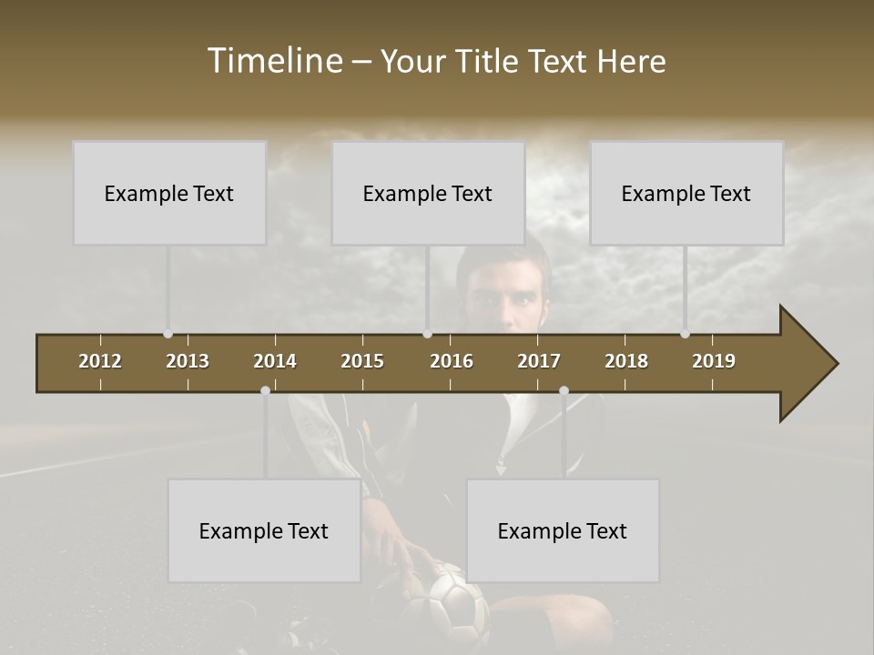Portrait Beauty Storm PowerPoint Template