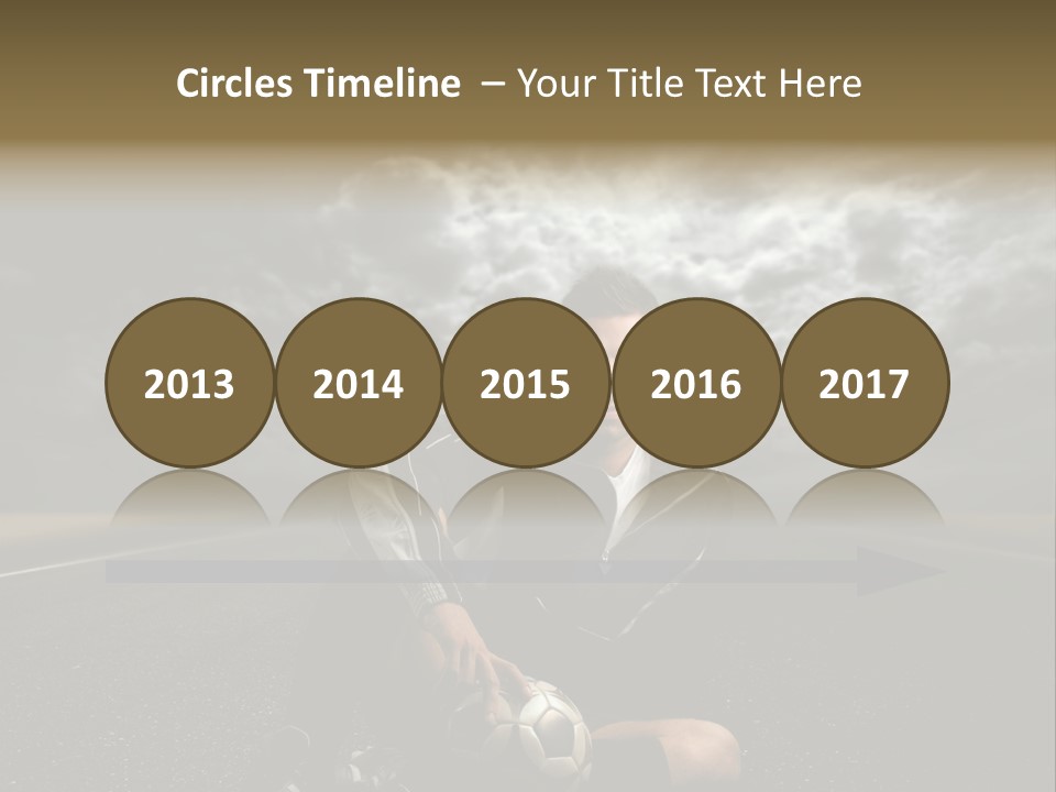 Portrait Beauty Storm PowerPoint Template