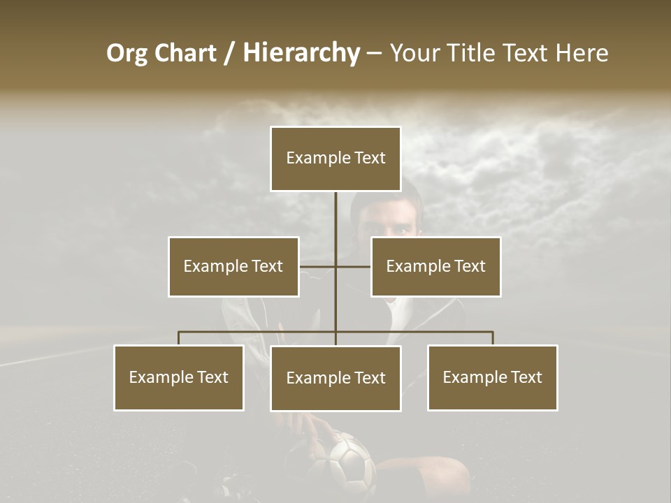 Portrait Beauty Storm PowerPoint Template