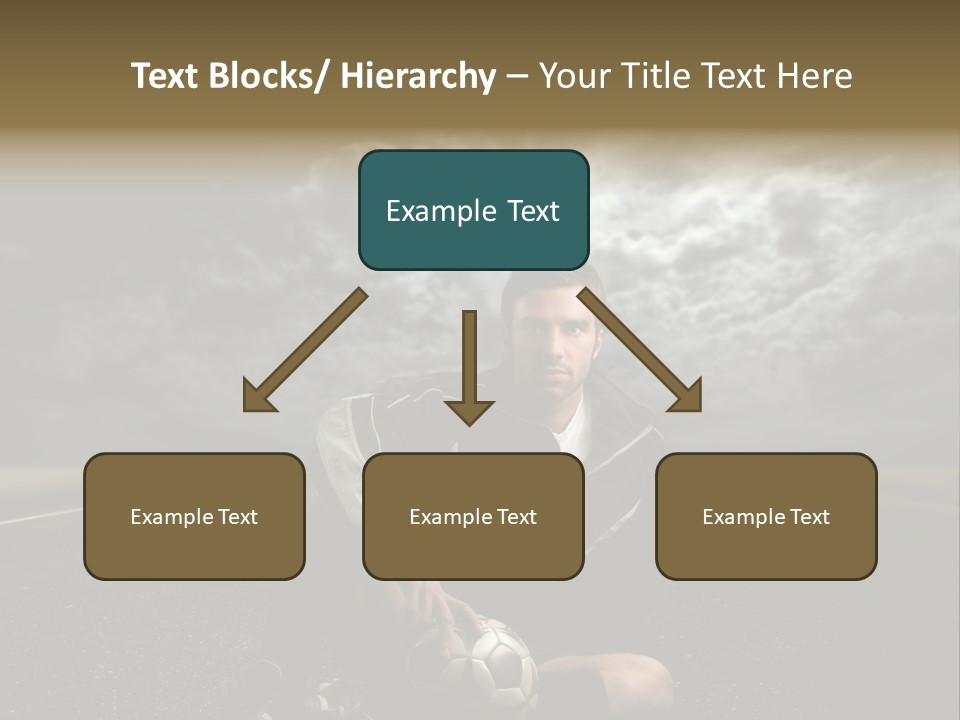 Portrait Beauty Storm PowerPoint Template