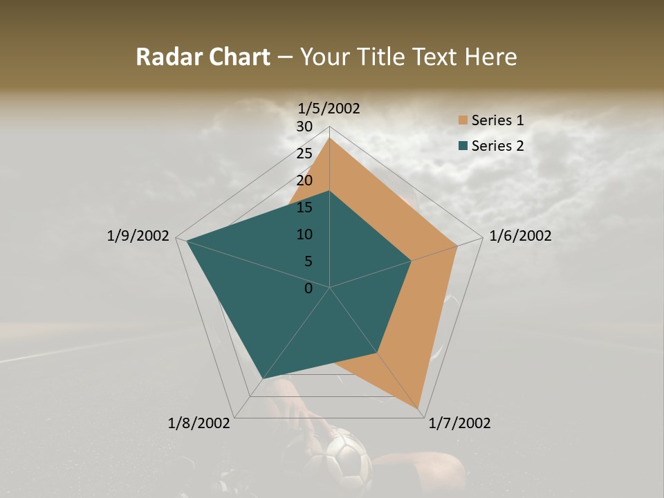 Portrait Beauty Storm PowerPoint Template