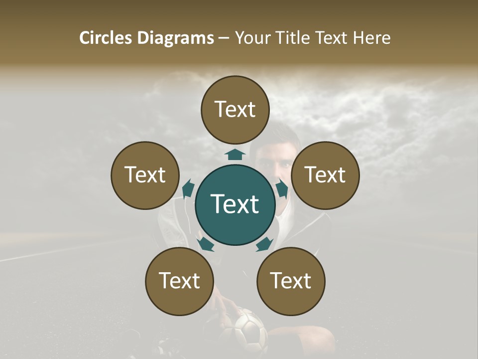 Portrait Beauty Storm PowerPoint Template