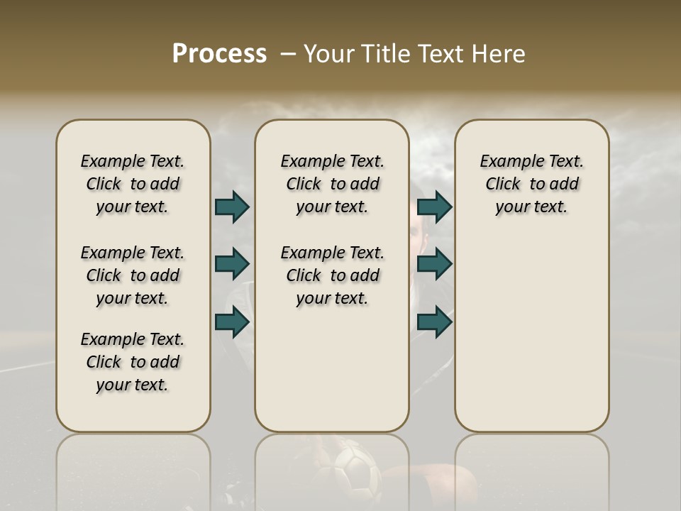 Portrait Beauty Storm PowerPoint Template