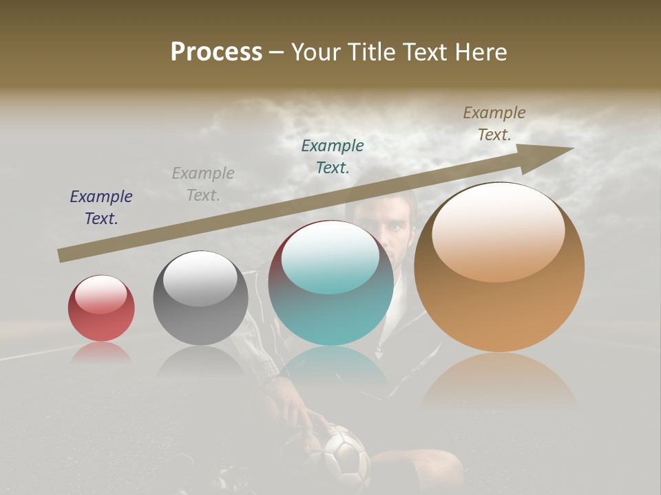 Portrait Beauty Storm PowerPoint Template