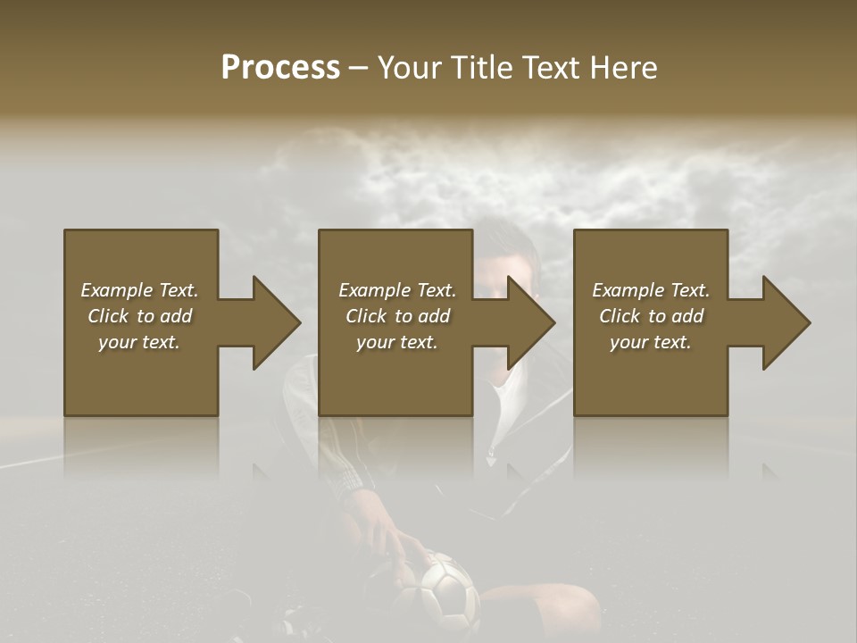 Portrait Beauty Storm PowerPoint Template