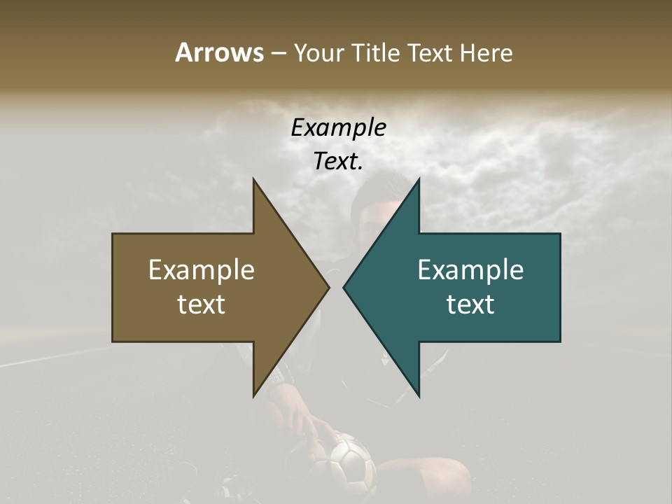 Portrait Beauty Storm PowerPoint Template