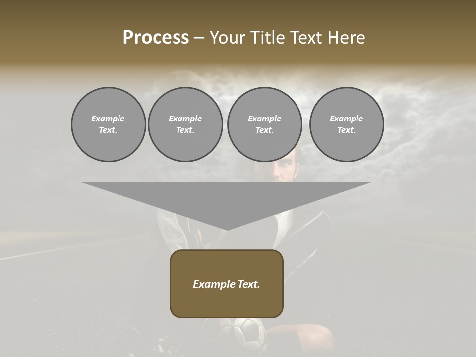 Portrait Beauty Storm PowerPoint Template