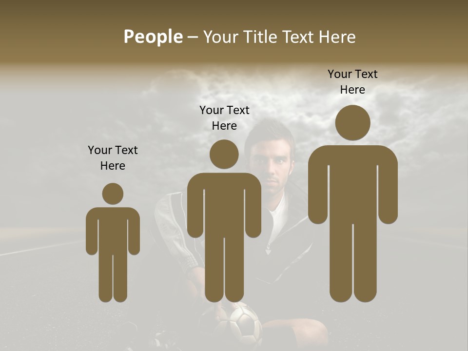 Portrait Beauty Storm PowerPoint Template