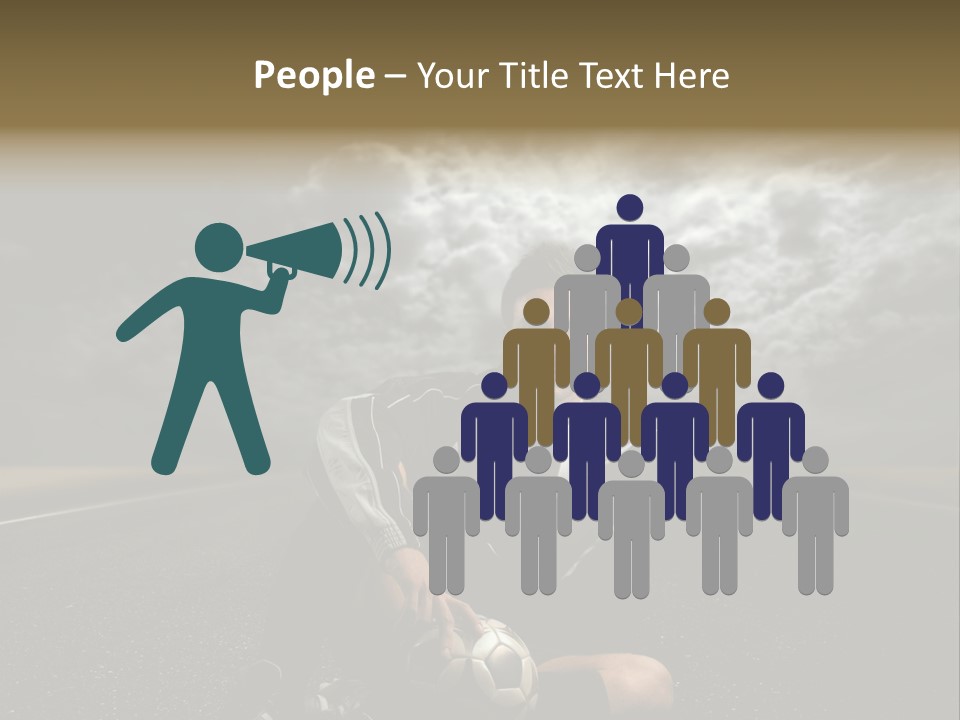 Portrait Beauty Storm PowerPoint Template