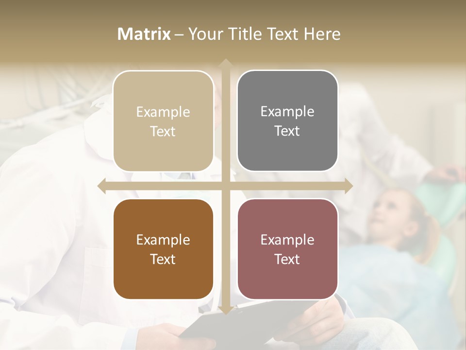 Workplace Woman Happy PowerPoint Template