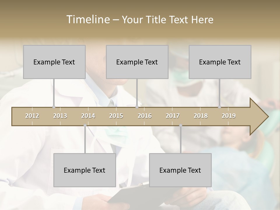 Workplace Woman Happy PowerPoint Template