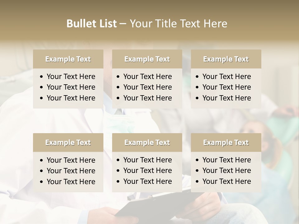 Workplace Woman Happy PowerPoint Template