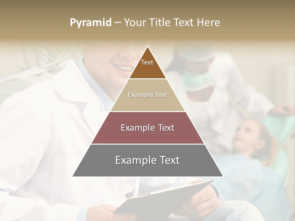 Workplace Woman Happy PowerPoint Template