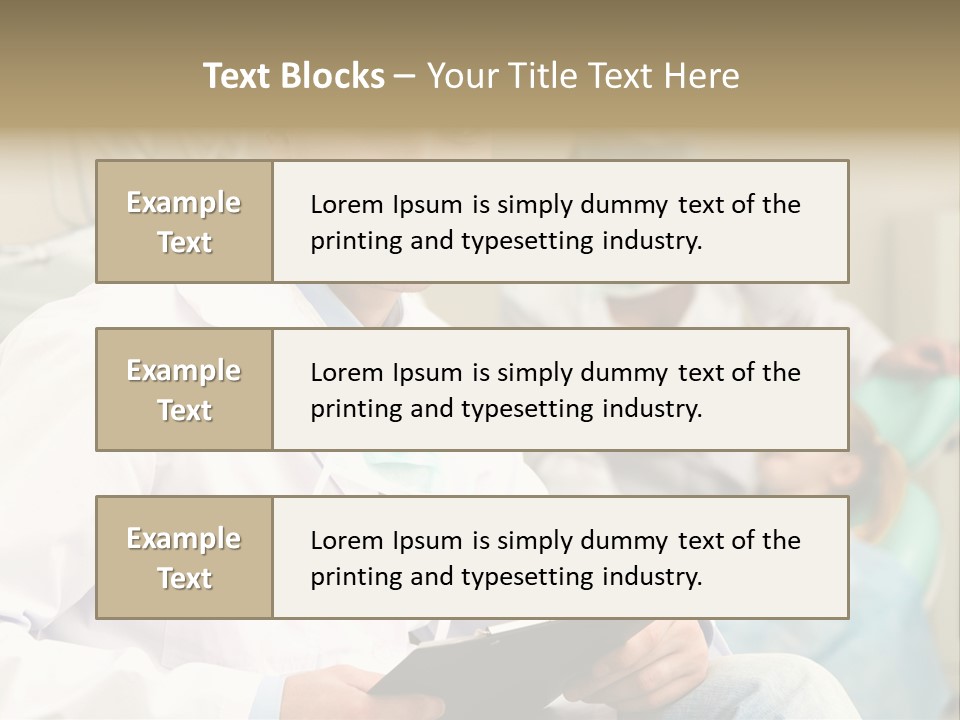Workplace Woman Happy PowerPoint Template