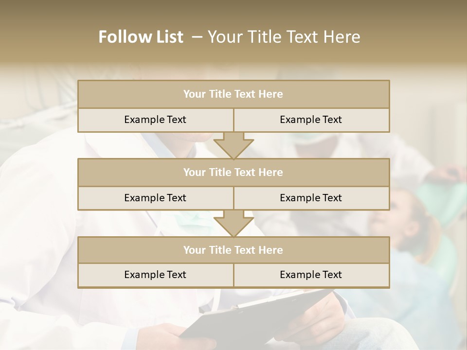 Workplace Woman Happy PowerPoint Template