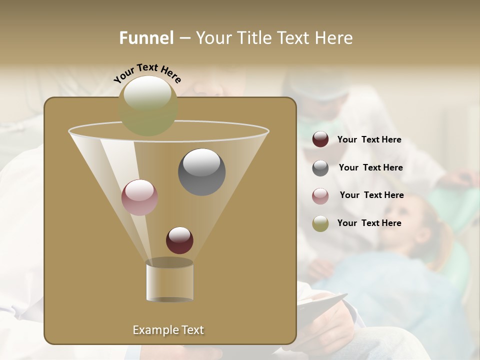 Workplace Woman Happy PowerPoint Template