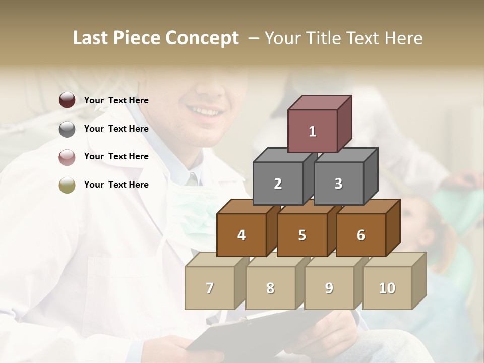 Workplace Woman Happy PowerPoint Template