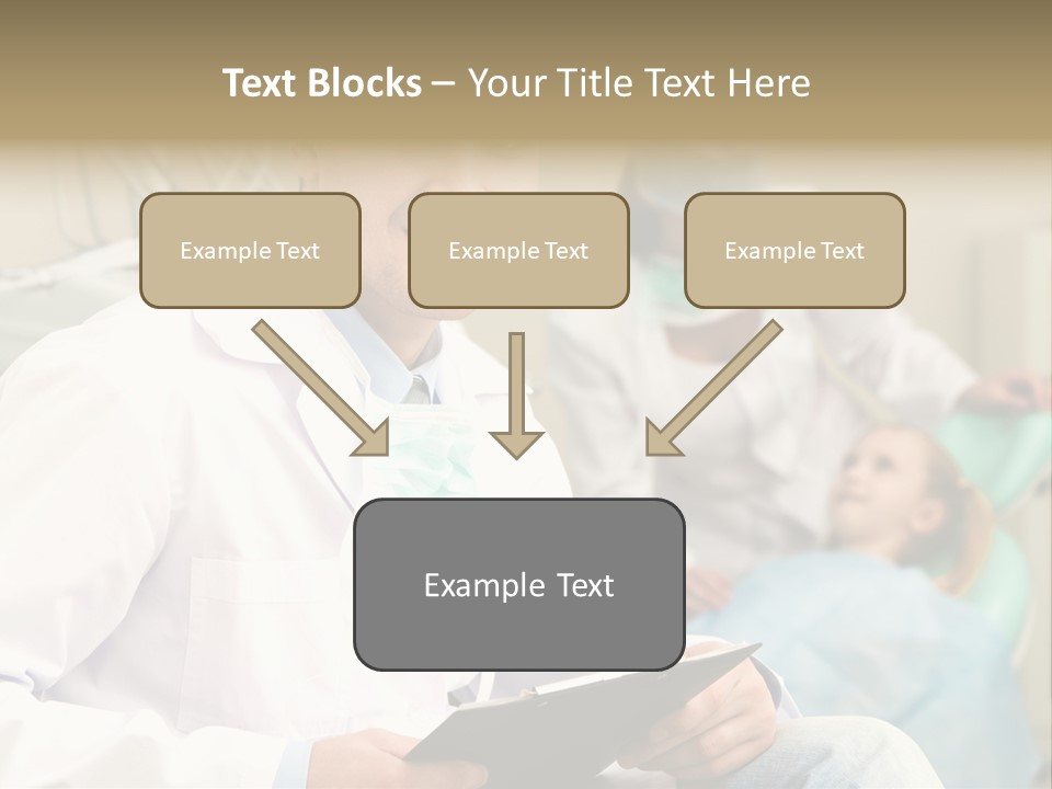 Workplace Woman Happy PowerPoint Template