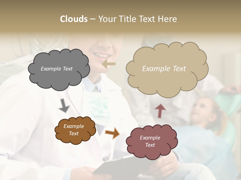 Workplace Woman Happy PowerPoint Template