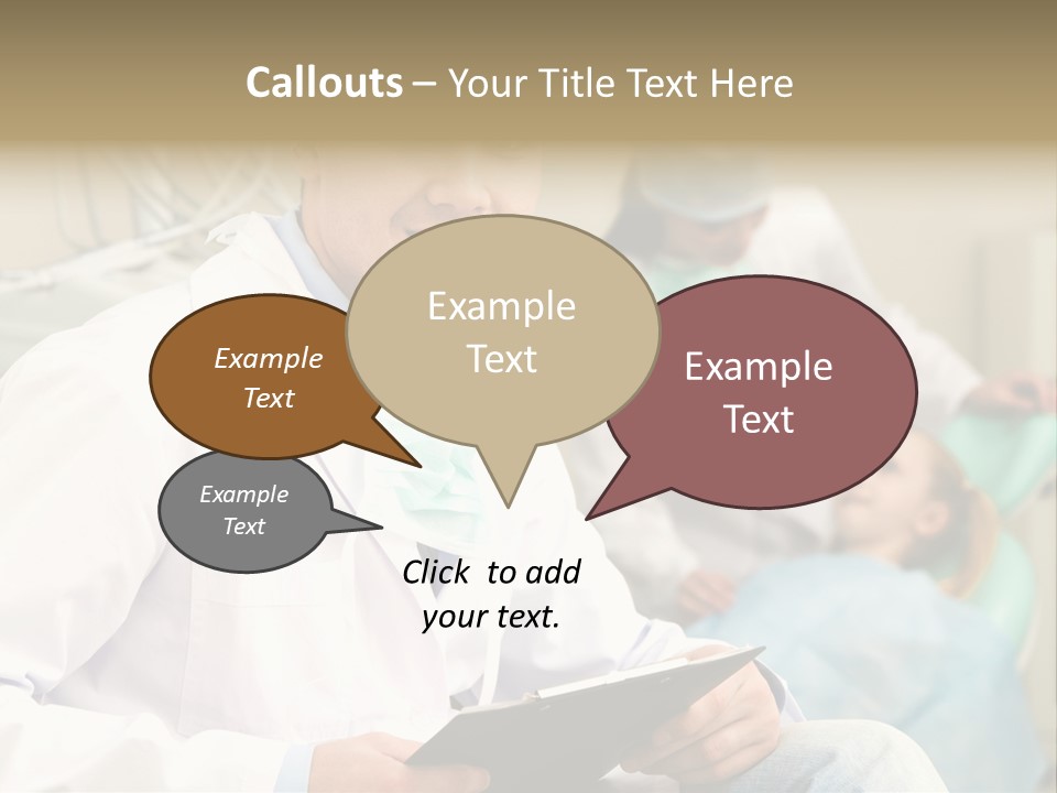 Workplace Woman Happy PowerPoint Template