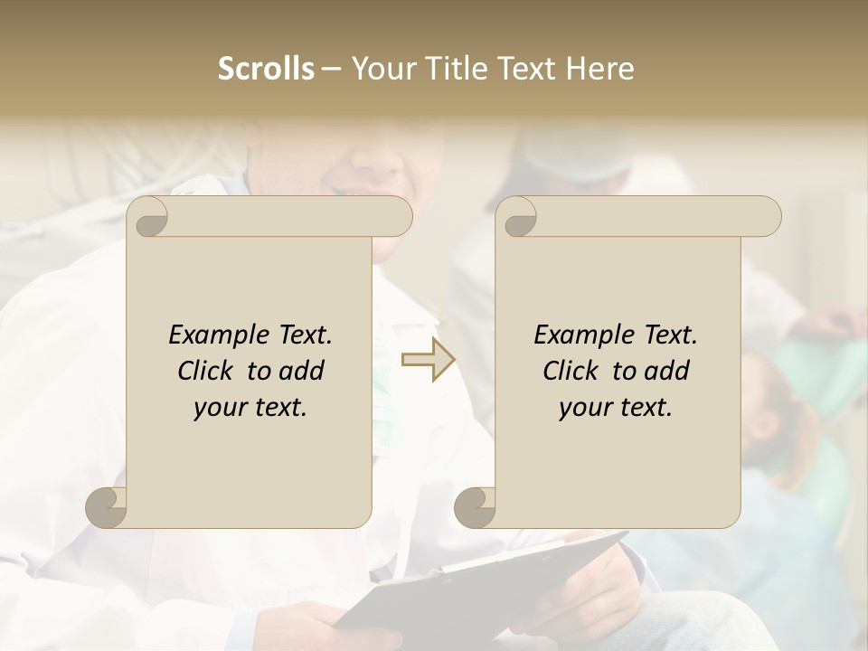 Workplace Woman Happy PowerPoint Template