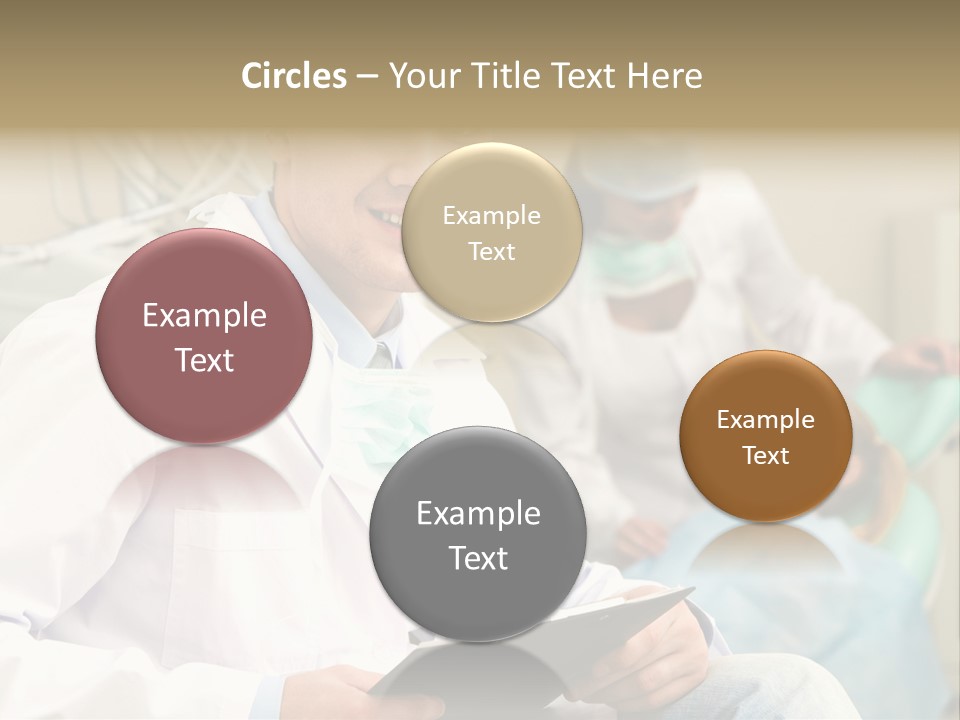 Workplace Woman Happy PowerPoint Template