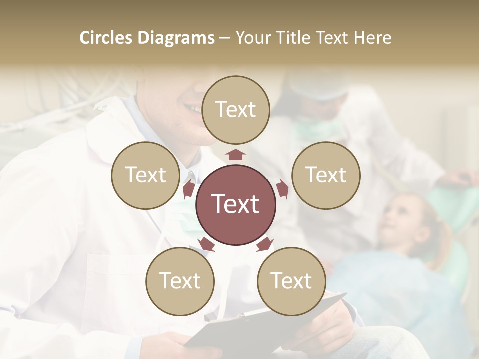 Workplace Woman Happy PowerPoint Template