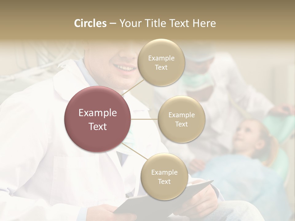 Workplace Woman Happy PowerPoint Template