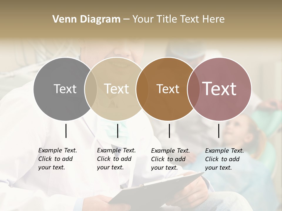 Workplace Woman Happy PowerPoint Template