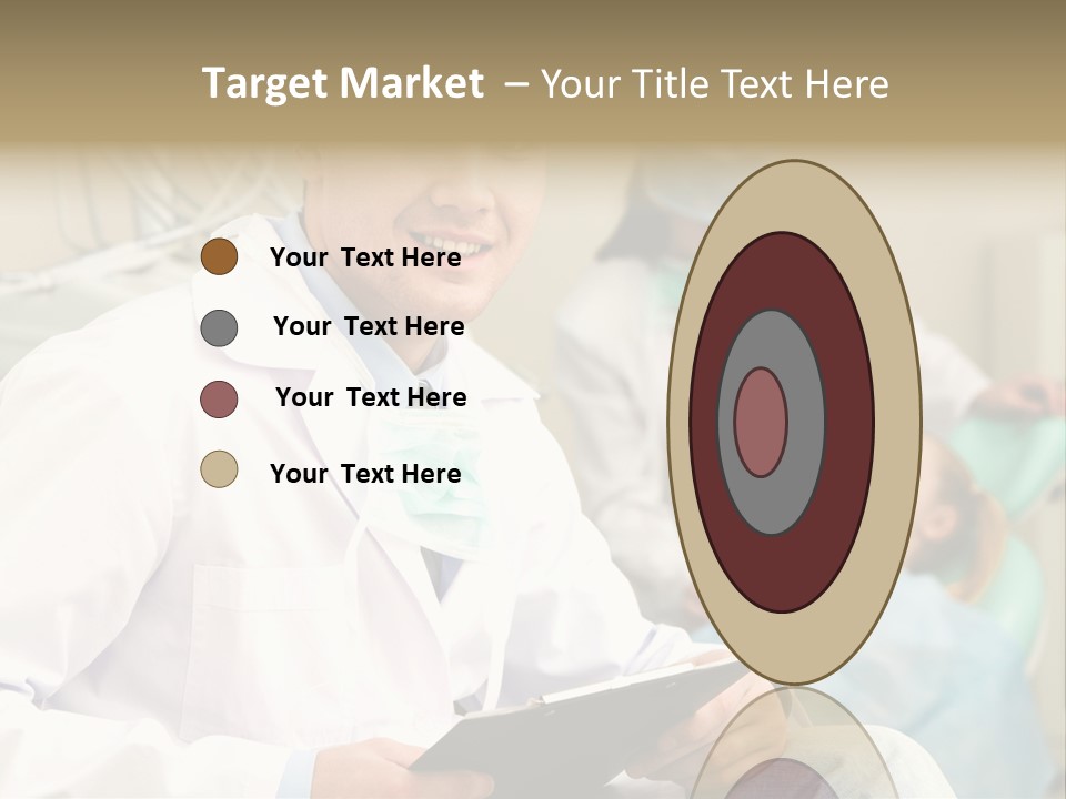 Workplace Woman Happy PowerPoint Template