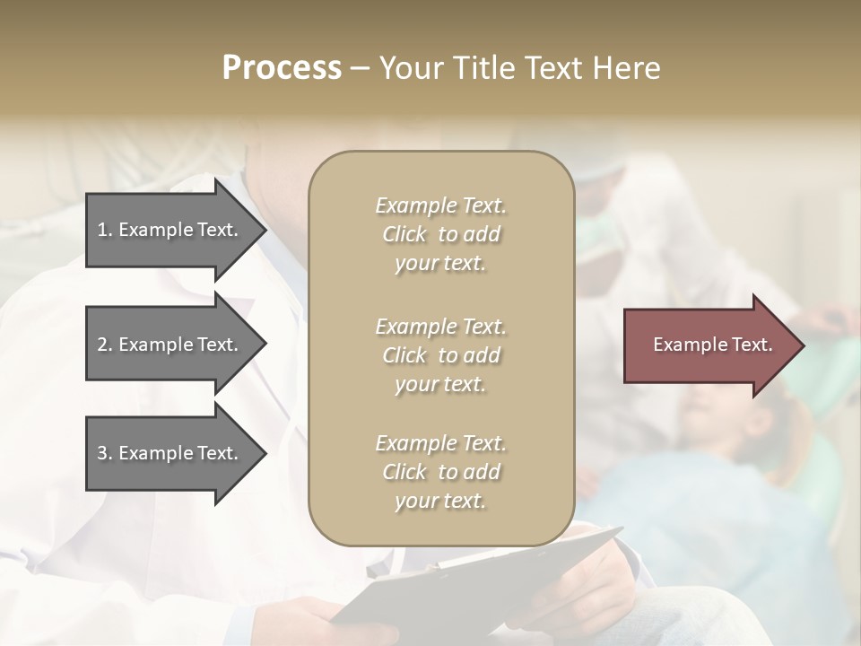 Workplace Woman Happy PowerPoint Template