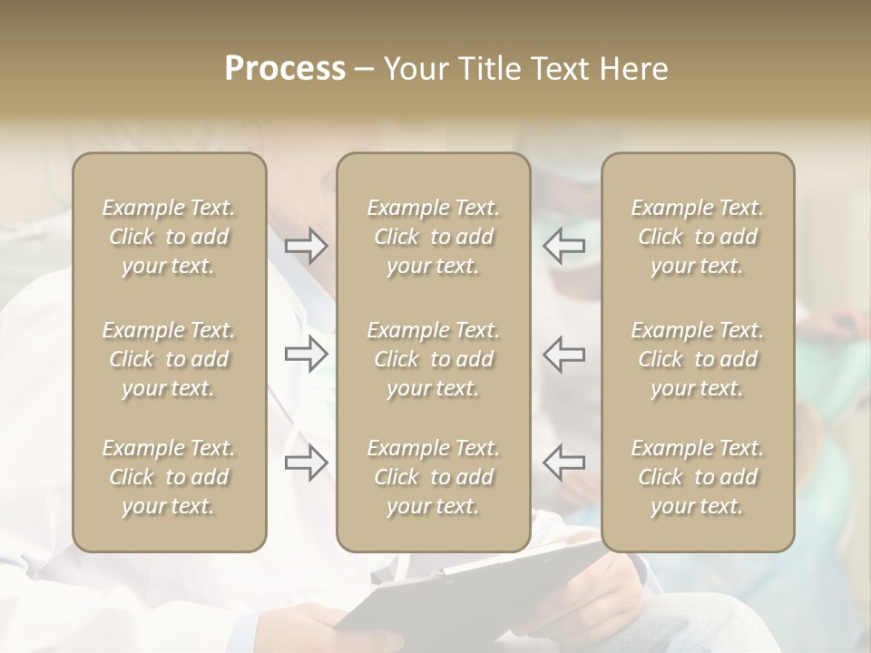 Workplace Woman Happy PowerPoint Template