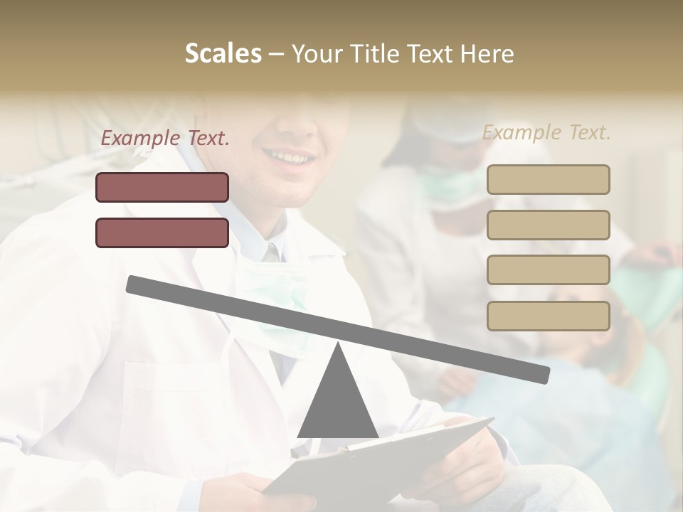 Workplace Woman Happy PowerPoint Template