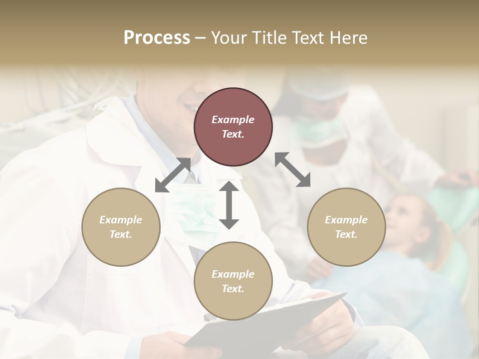Workplace Woman Happy PowerPoint Template