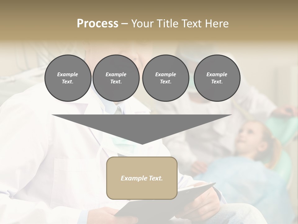 Workplace Woman Happy PowerPoint Template