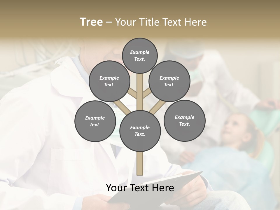 Workplace Woman Happy PowerPoint Template