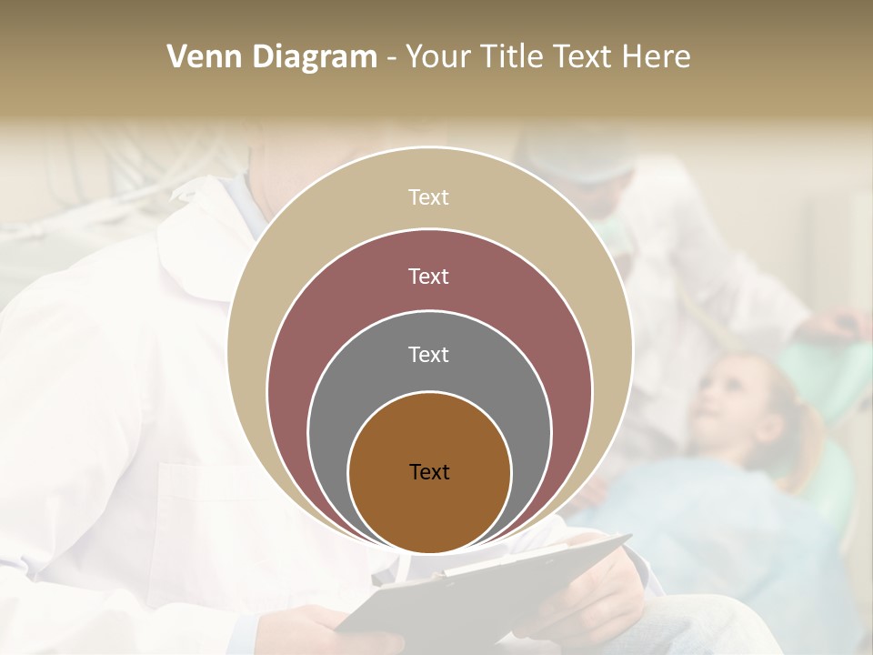 Workplace Woman Happy PowerPoint Template