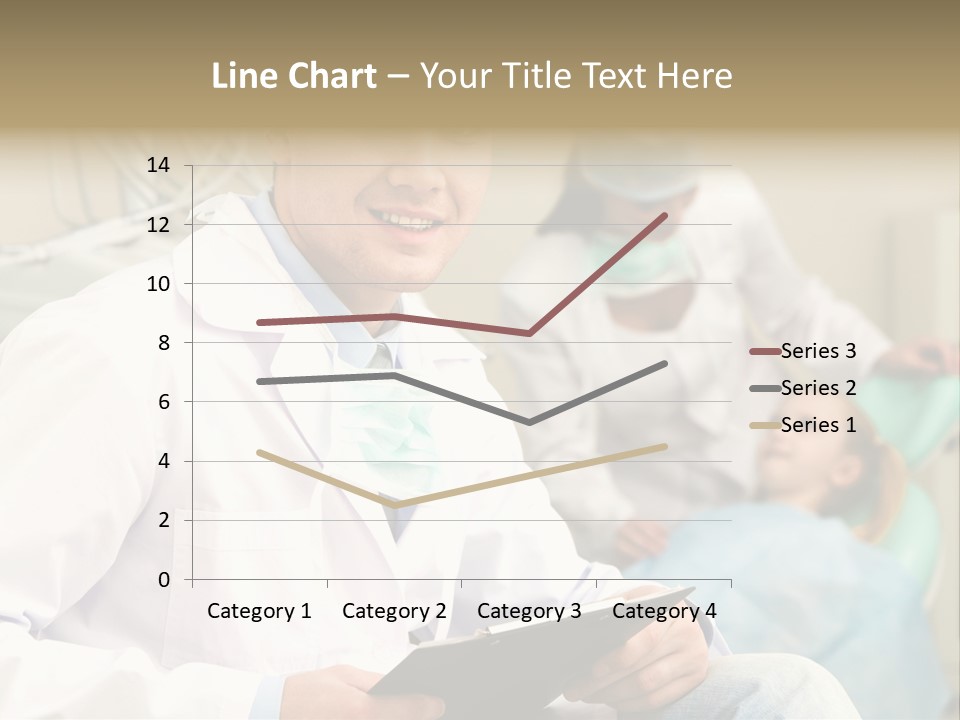 Workplace Woman Happy PowerPoint Template