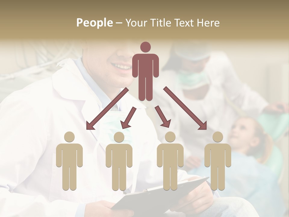 Workplace Woman Happy PowerPoint Template